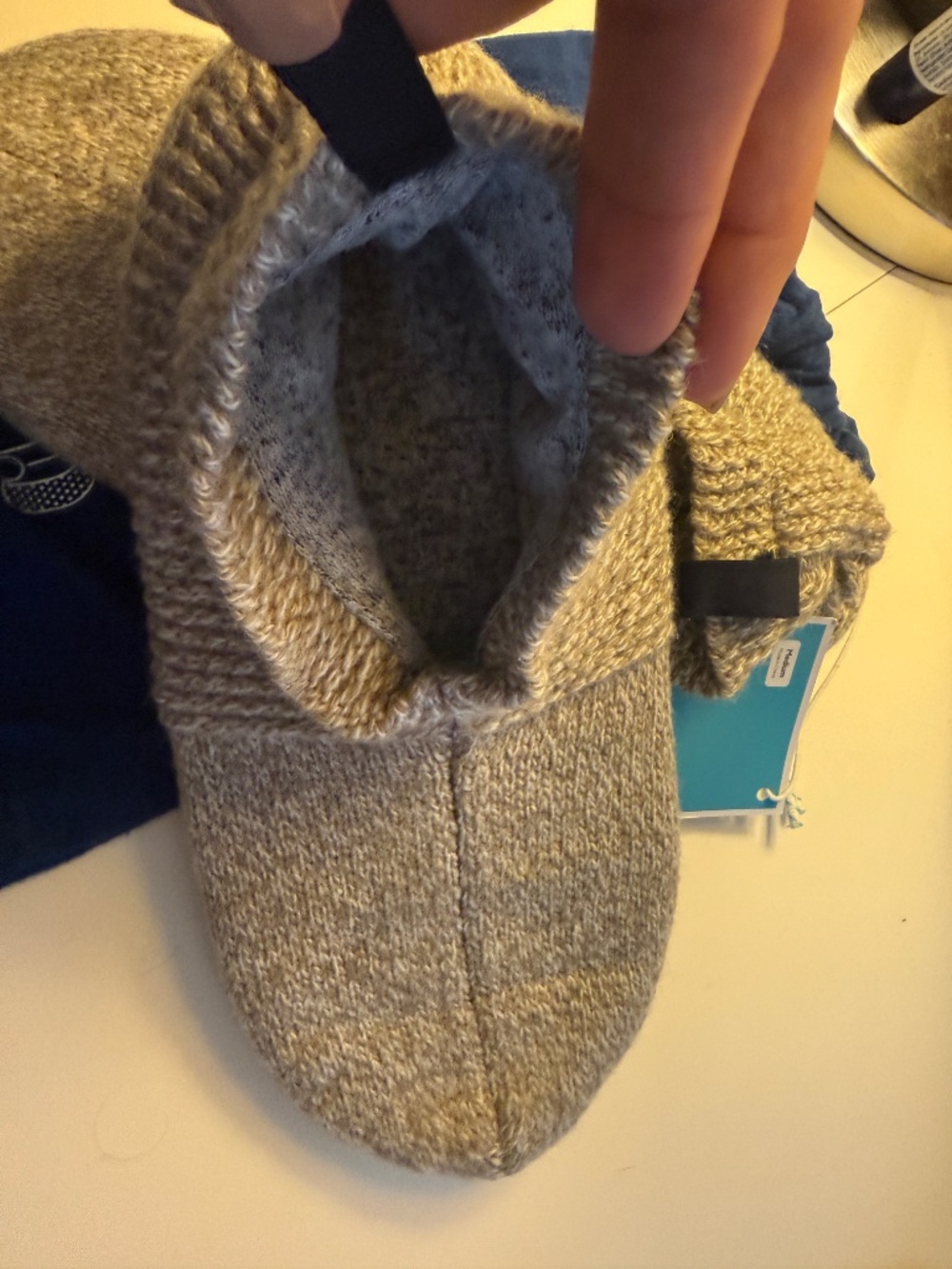 Bombas - Men's Gripper Slipper - Double Cushion - Picture 3 of 6